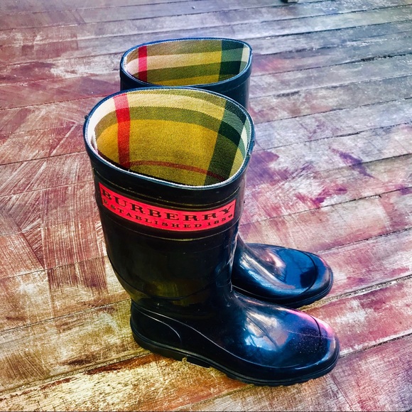 burberry galoshes